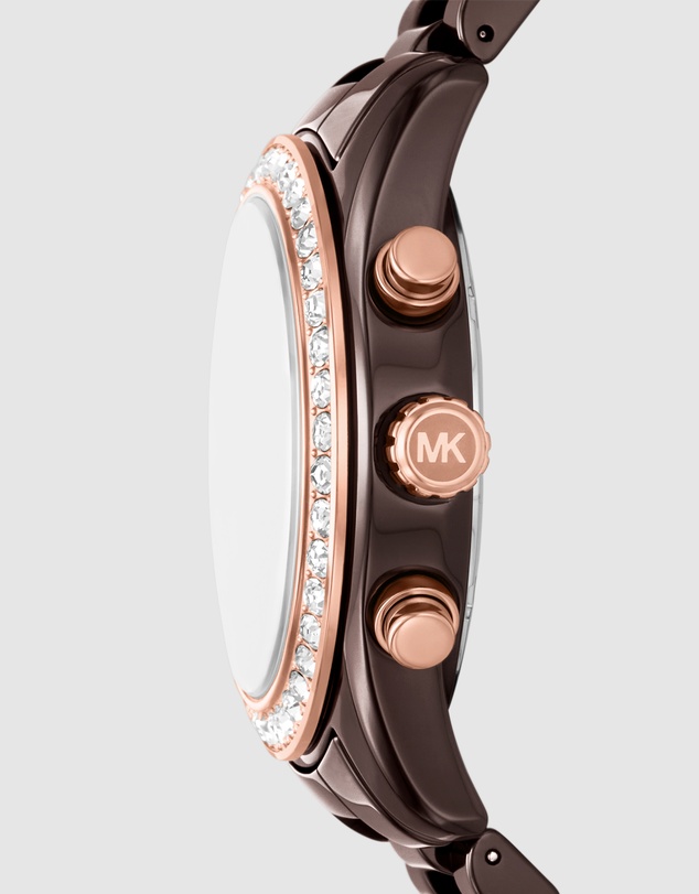 Michael Kors - Lexington Brown Chronograph Watch