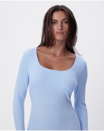 Bras N Things - Tara Romper - Light Blue