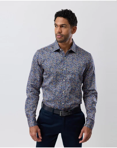 Brooksfield - Premium Print Shirt