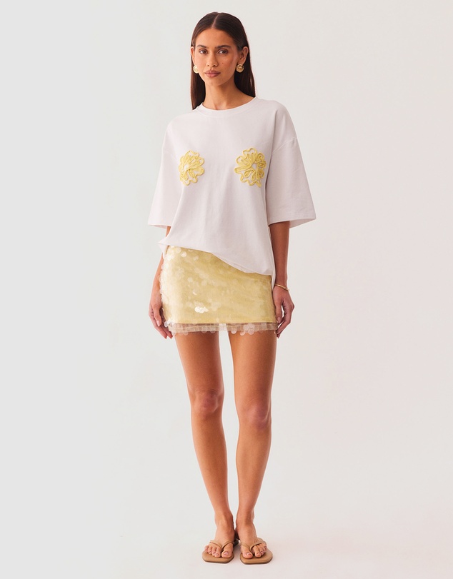 SNDYS - MAI TAI CORD FLORAL TEE - ICONIC EXCLUSIVE