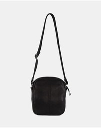 Pierre Cardin - Pierre Cardin Men's Italian Leather Crossbody Bag