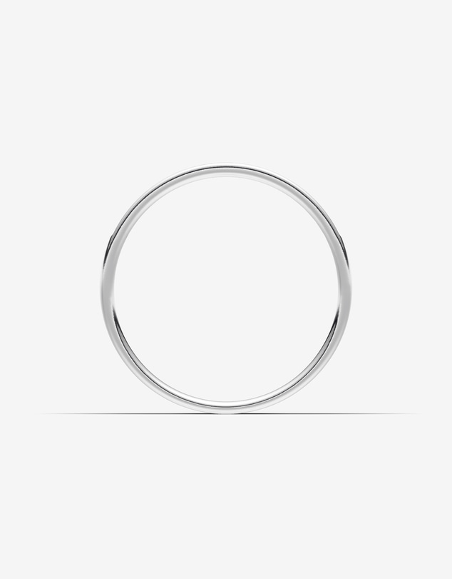 Michael Hill - 0.15 Carat TW Channel Set Diamond Wedding Ring in 14kt White Gold