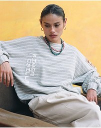 KINGA CSILLA - Smoke Stripe Med Jumper