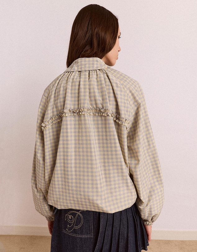 Damson Madder - Lailah Lightweight Bomber Jacket