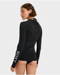 Roxy - Womens New Essentials Lycra Long Sleeve Rash Vest