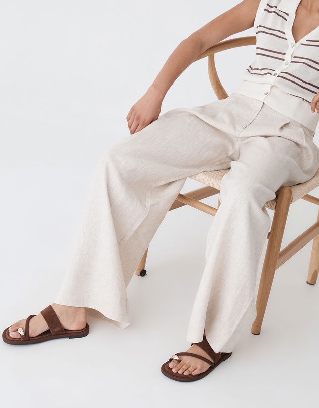 Forcast - Maya Suede Ring Sandals