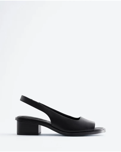 & Other Stories - Nappa Leather Slingback Sandals