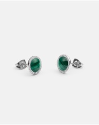Daniel Wellington - Audrey Earrings Malachite