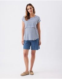 Ripe Maternity - Lionel Nursing Tee