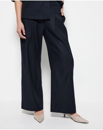 Commonry - Pull On Pleat Front Pant
