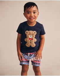 Huxbaby - Furry Gingerbread Tee - Babies-Kids