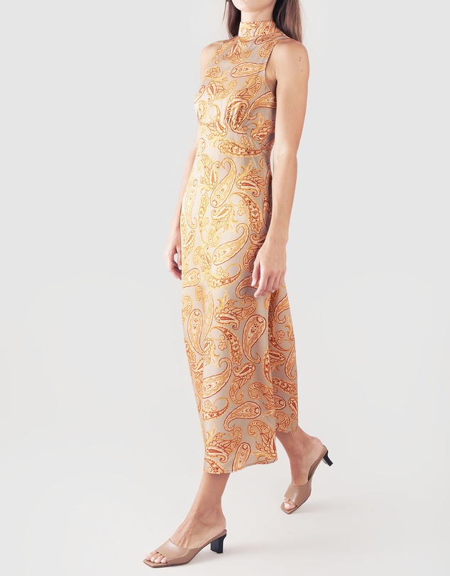 Amelius - Indira Paisley Midi Dress
