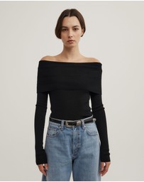 Witchery - Fold Over Knit