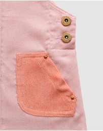 WITH LOVE FOR KIDS - Hazel Cord Pinafore Dress - Babies - Kids