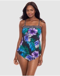 Miraclesuit Swimwear  - Flora Aura Hankini Underwired Convertible-to-Strapless Tankini Top
