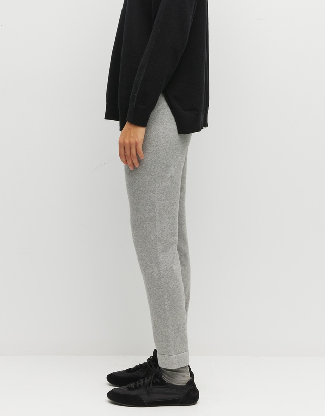 JH Lounge - JHL Slim Trackpant (Cotton Cashmere) Grey Marle