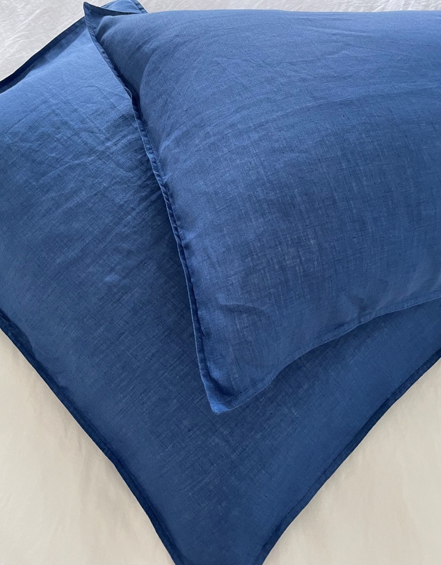 SILK MAGNOLIA - French Linen Pillowcase