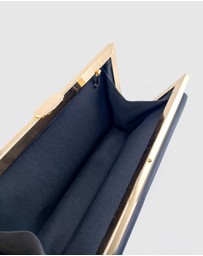 Izoa - Amanda Clutch Black