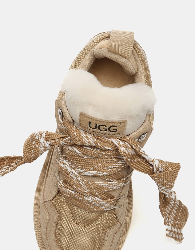 EVERAU - Australian Shepherd Ugg Parkyr Men Cow Suede Upper UGG Boots