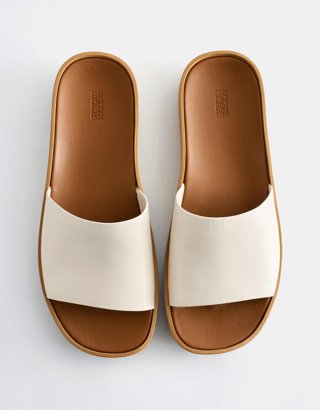 & Other Stories - Slip-On Leather Sandals