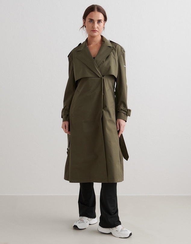 Aim'n - Recycled Tech Trench Coat