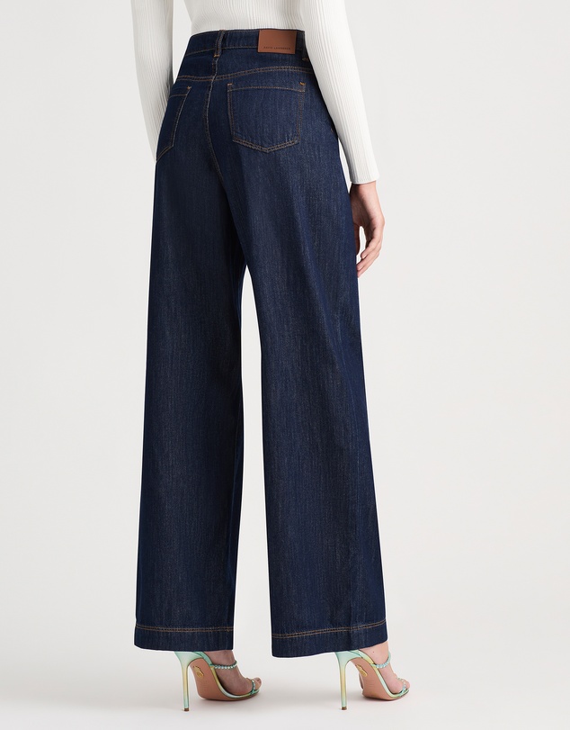 David Lawrence - Malta Relaxed Wide Leg Jeans