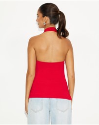 Dazie - Isle Halter Top
