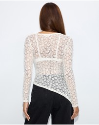 Dazie - Camilla Lace Top