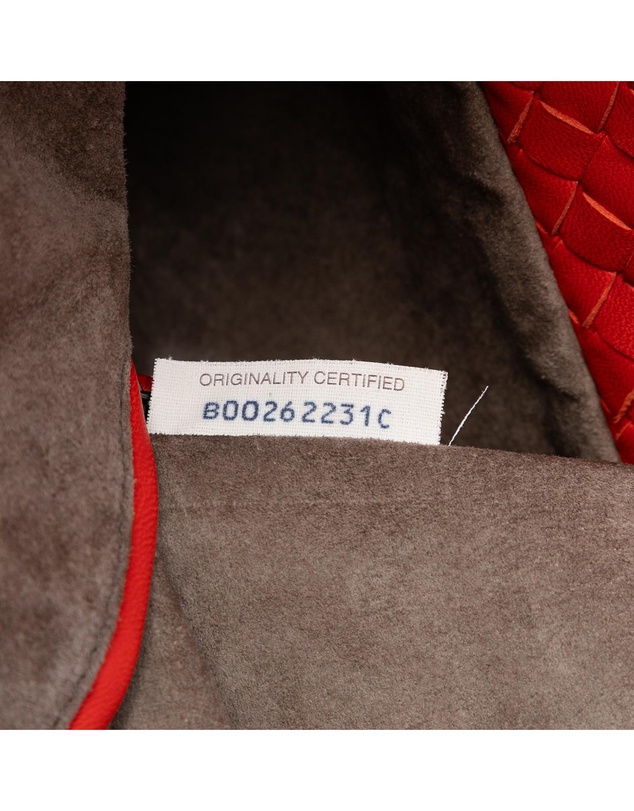 Pre-Loved by Azura Reborn - Pre-Loved Nappa Intrecciato Fold Over Satchel