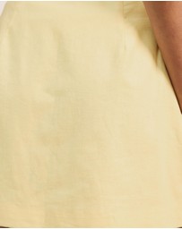 Atmos&Here - Tristan Linen Blend Mini Skirt