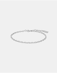Ania Haie - Ania Haie Silver Paper Clip Chain Bracelet