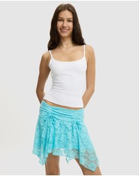 Cotton On - Sandy Hanky Hem Mini Skirt