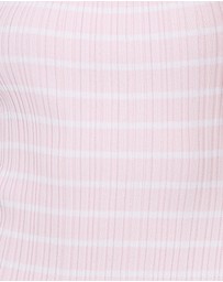 Petal & Pup - Milla Knit Top - Pink Stripe