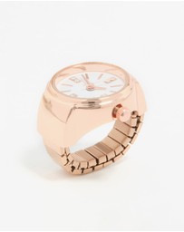 Lovisa - Rose Gold Statement Watch Ring