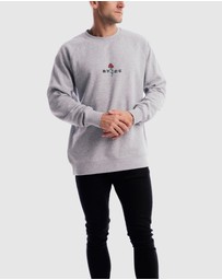 DVNT - Barbed Rose Crewneck