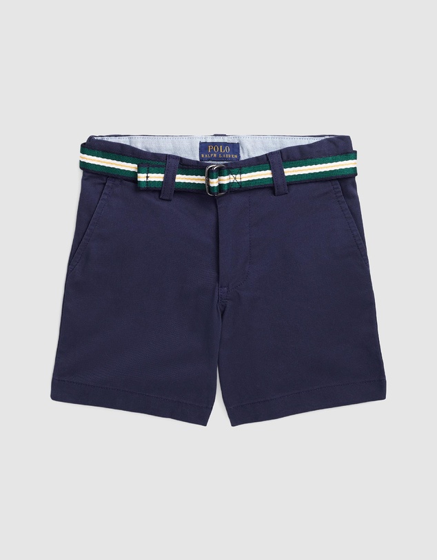 Polo Ralph Lauren - Straight Fit Flex Abrasion Twill Shorts - Kids