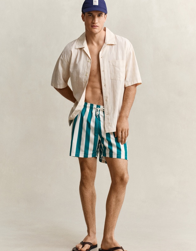Gant - Block Striped Swim Shorts