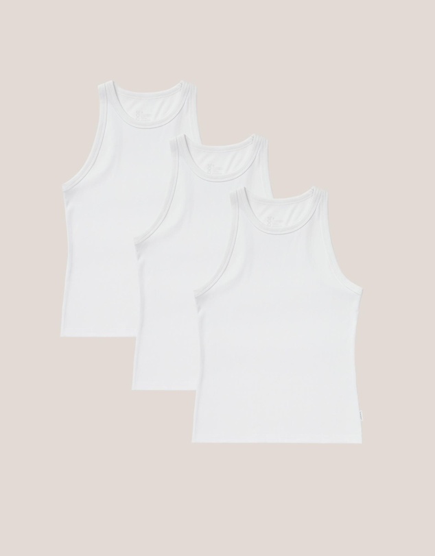 Boody - 3-Pack  Ribbed Racerback Tank
