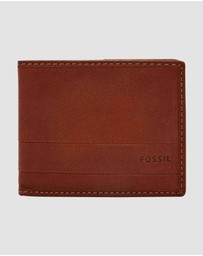 Fossil - Lufkin Brown Wallet