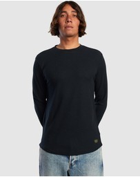RVCA - Day Shift Long Sleeve Thermal Shirt