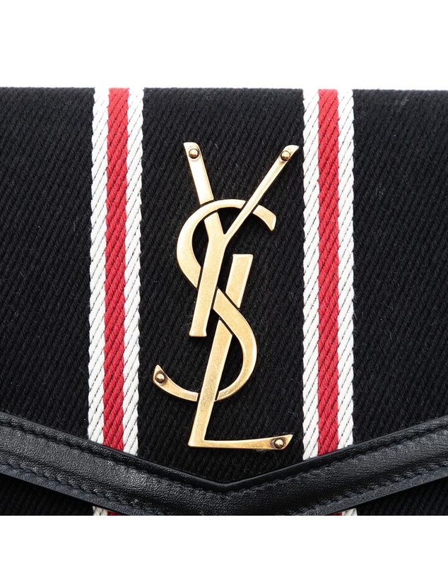 Pre-Loved by Azura Reborn - Pre-Loved Canvas Striped Uptown Pouch