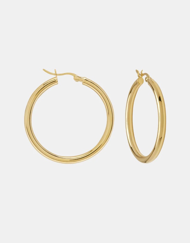 SAINT VALENTINE - Classic Hoops Large - Gold