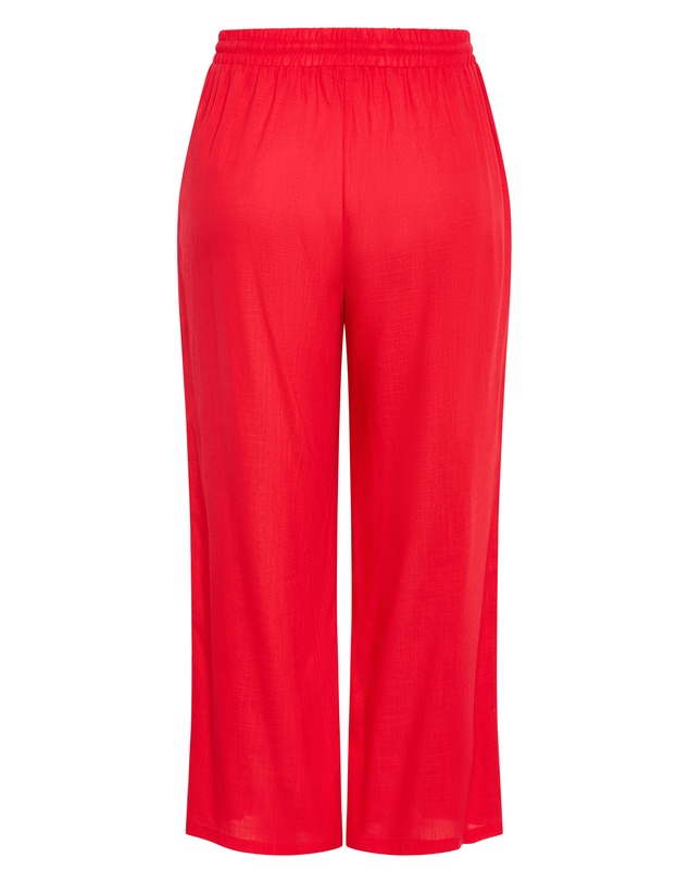 City Chic - Side Stripe Linen Blend Pant