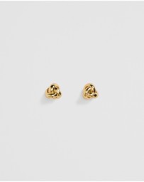 Country Road - Lucia Knot Stud Earring