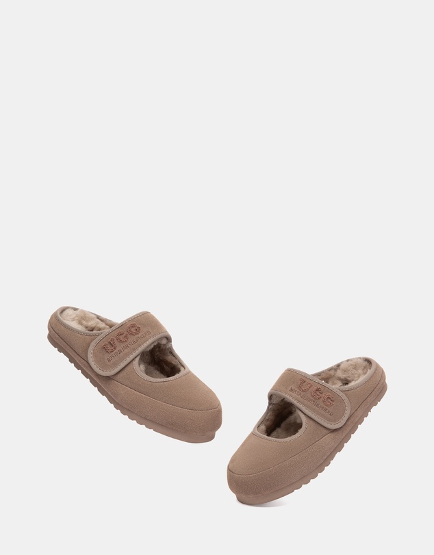 EVERAU - Australian Shepherd Ugg Velly Cow Suede Upper House Shoes