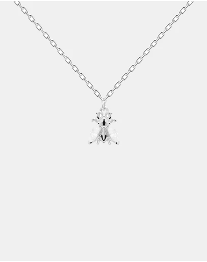 PDPAOLA - Buzz Silver Necklace
