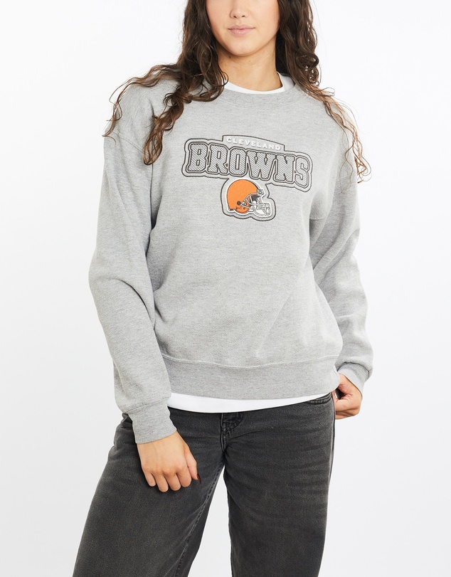 Vintage by The Real Deal - Pre Loved - Vintage NFL Cleveland Browns Sweatshirt