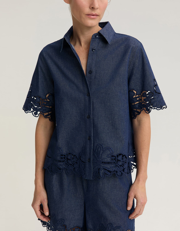 Sportscraft - Paloma Cotton Chambray Shirt