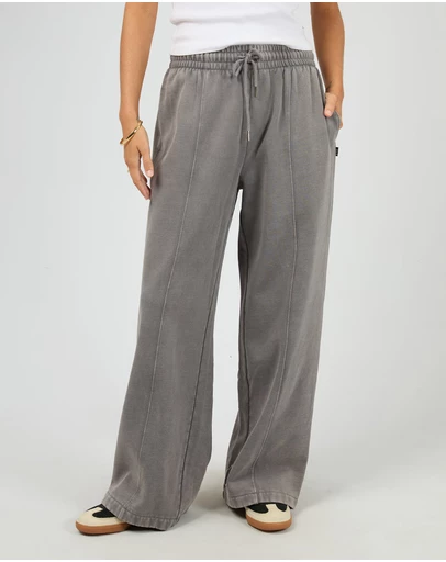 All About Eve - Aae Vintage Wide Leg Trackpant Charcoal