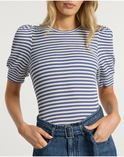 Marcs - Maybe Tomorrow Stripe Tee
